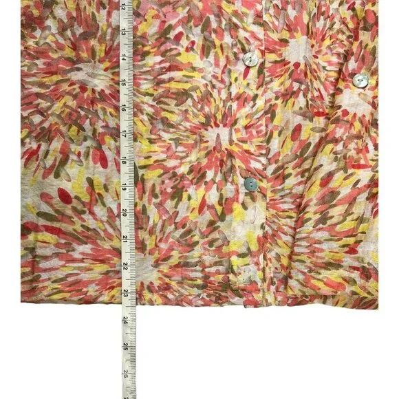 Ruby Rd Women's Spring See Thru Lightweight Top - Picture 5 of 5